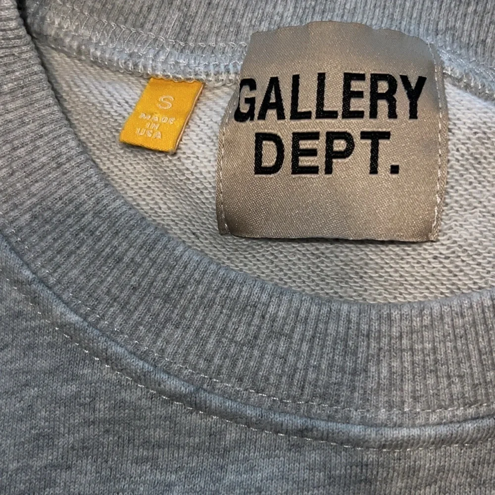 Gallery Dept. L Crewneck Sweatshirt Size Small